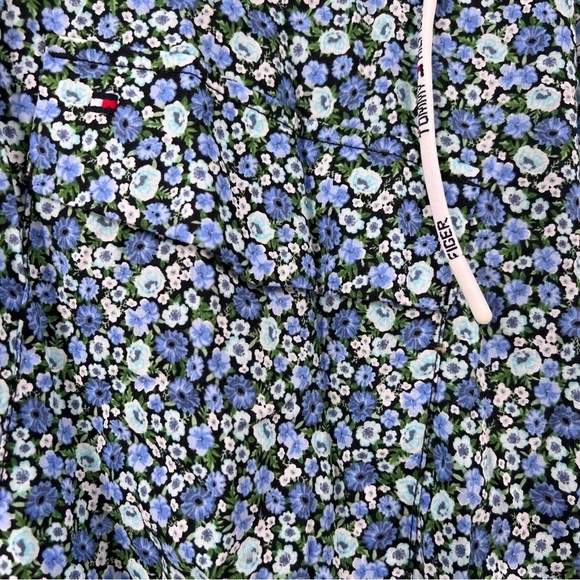 Tommy Hilfiger Floral Printed Cotton Hoodie Size Medium NEW - Picture 6 of 13